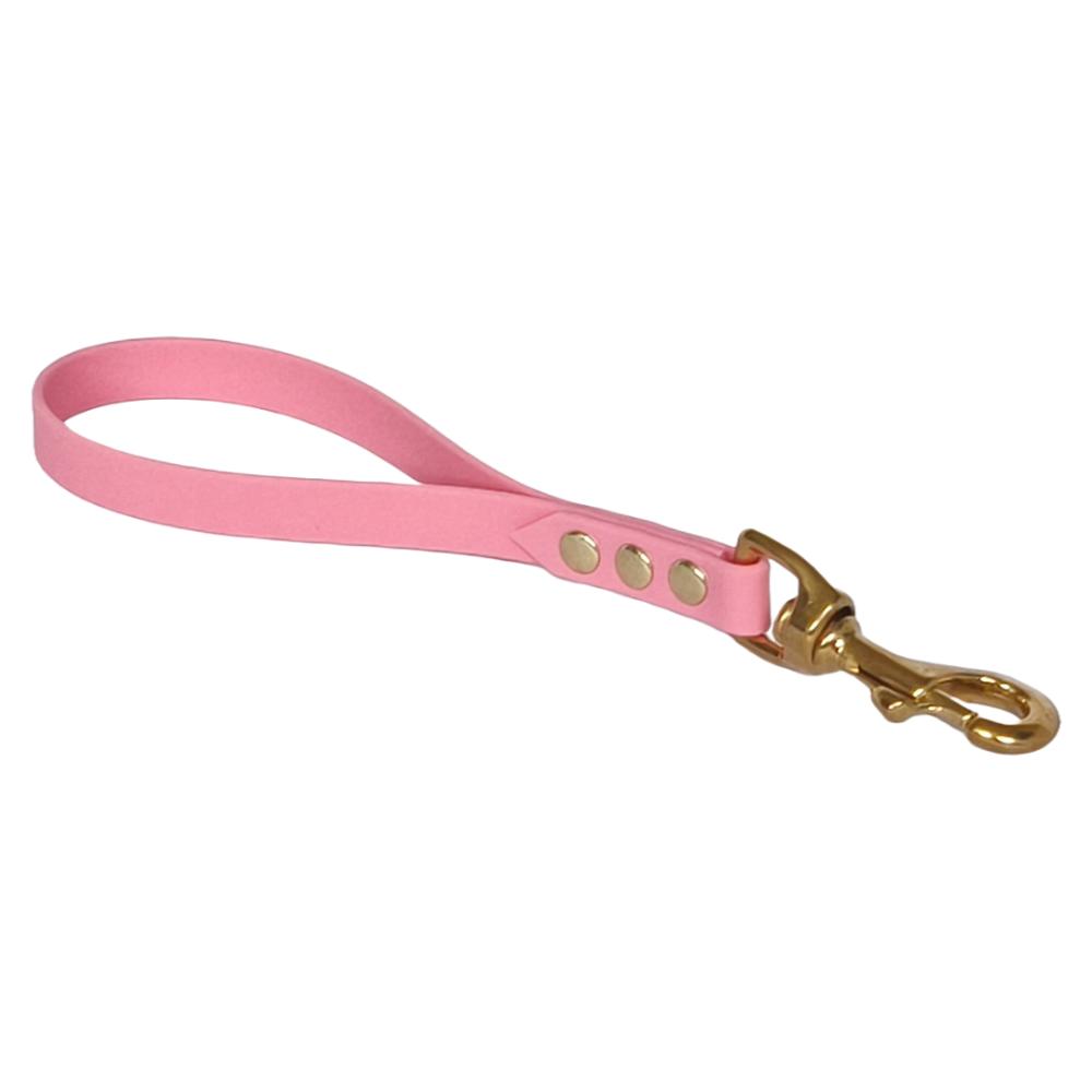 Roze Biothane® korthouder hond